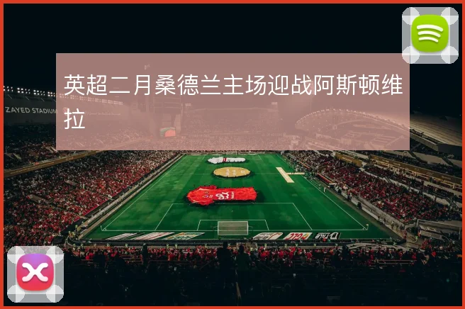 英超二月桑德兰主场迎战阿斯顿维拉